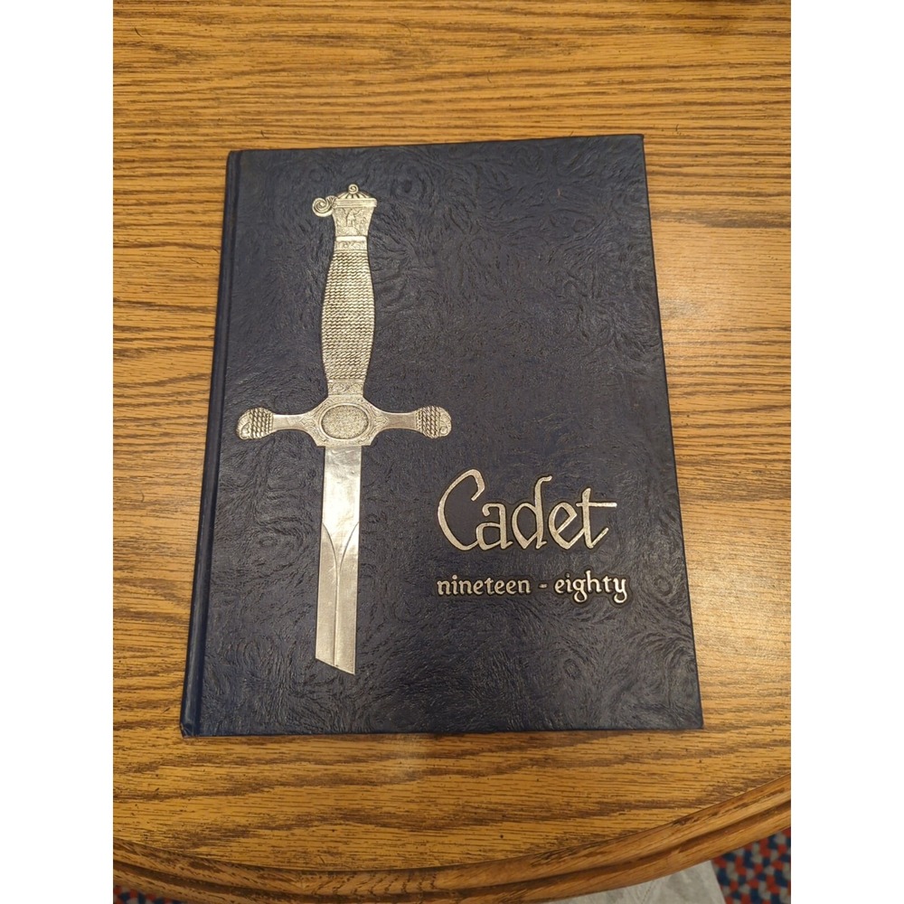 1980 Cadet Yearbook Albany New York Christian Brothers Academy CBA Vintage